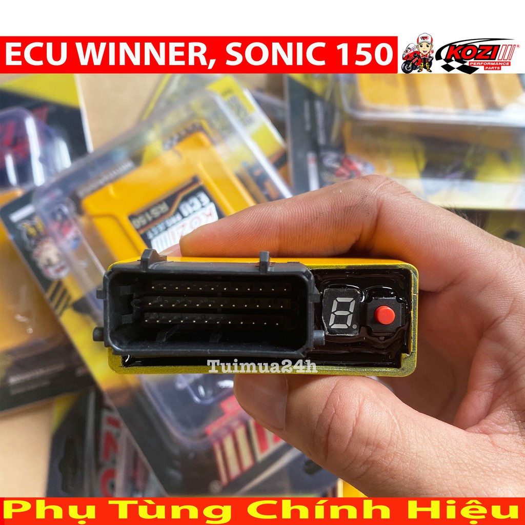 ECU Độ Mở Tua Honda Winner 150cc, Sonic Kozi Có 8 Map Tăng Chỉnh