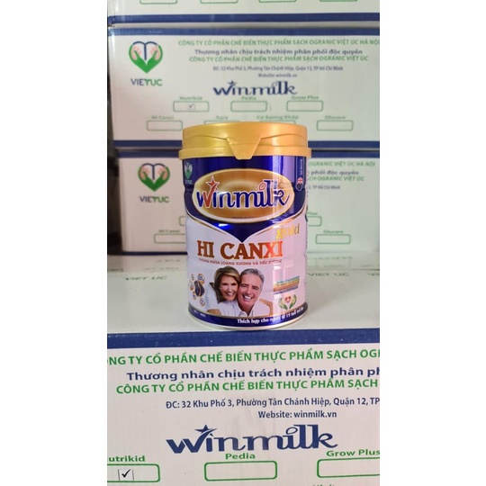 Sữa hi-canxi winmilk 900g - bổ sung Canxi hàm lượng cao, ngừa loãng xương, tăng cường sức khỏe