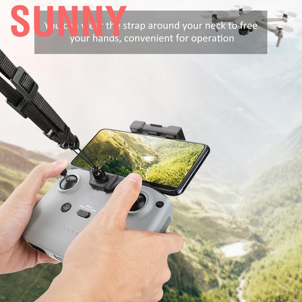 Sunny Drone Remote Control Lanyard  Quick Release Neck Strap With Clip Accessory Compatible for DJI Mavic Air 2