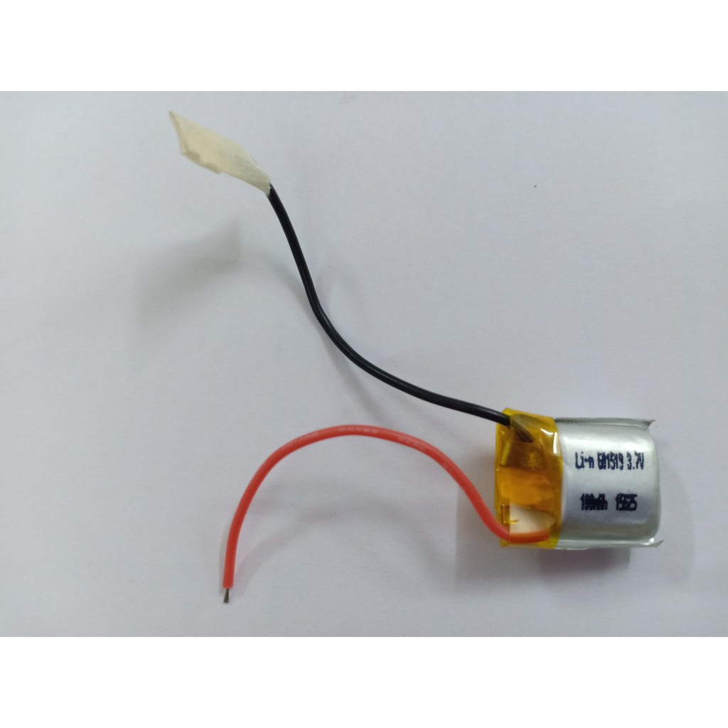 Xuongpinoto Pin sạc 3.7v 100mah chân không dăm cho máy bay điều khiển từ xa NEW