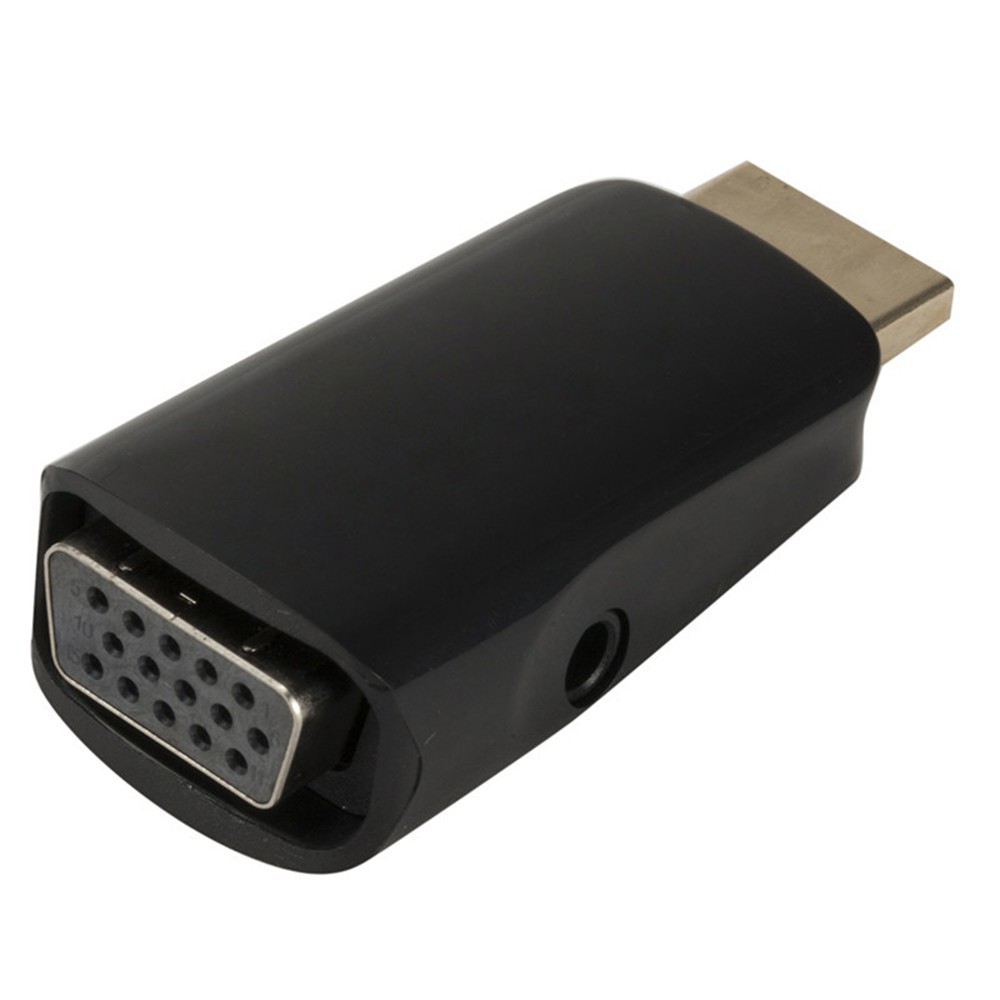 Đầu Chuyển Đổi Hdmi Sang Vga 3.5mm FHD Độ Phân Giải 1080p Cho Pc Laptop Tv Box