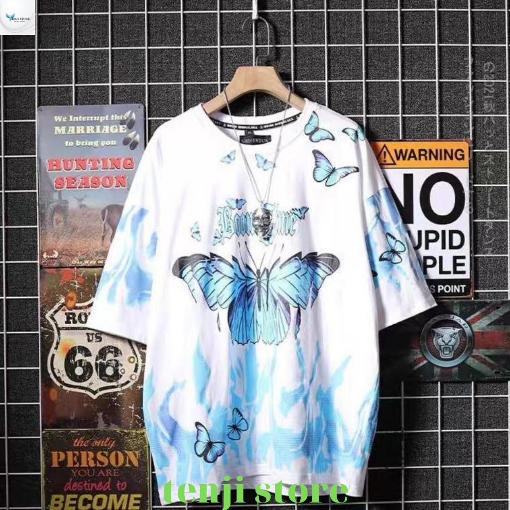 Áo thun nam tenji at03tg áo phông nam thể thao cổ tròn chiếc lá word thun cotton lạnh cao cấp tenji store 1 (44 - 70kg)