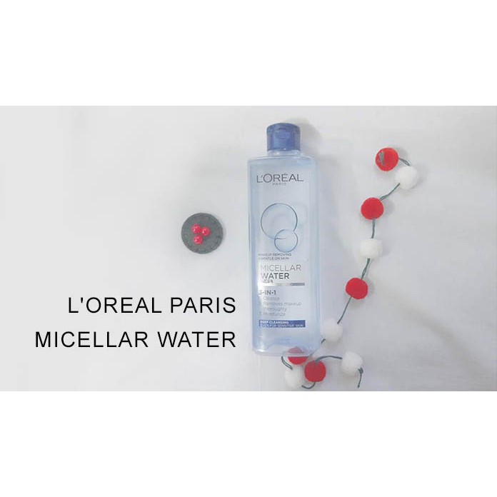 Nước Tẩy Trang Loreal 3 in 1 Micellar Water 400ml Cho Mọi Loại Da | BigBuy360 - bigbuy360.vn