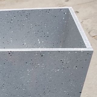 [Thiết kế chân liền] Chậu hàng rào/kẻ chỉ composite đủ size và màu sắc