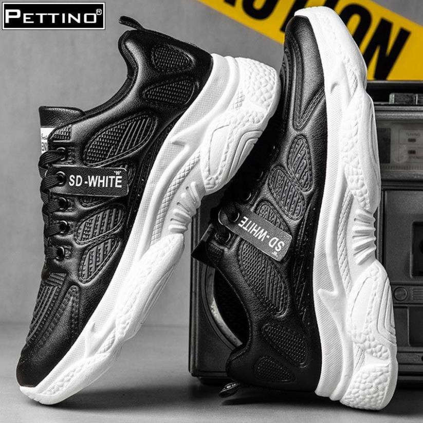 Giày Thể Thao Nam, Giày Sneaker Tăng 5 cm Chiều Cao phong cách Hàn Quốc 2021 PETTINO-SD03