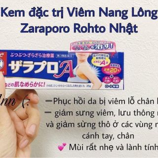 KEM TRỊ #VIÊM #LỖ #CHÂN #LÔNG NHẬT BẢN ROHTO.