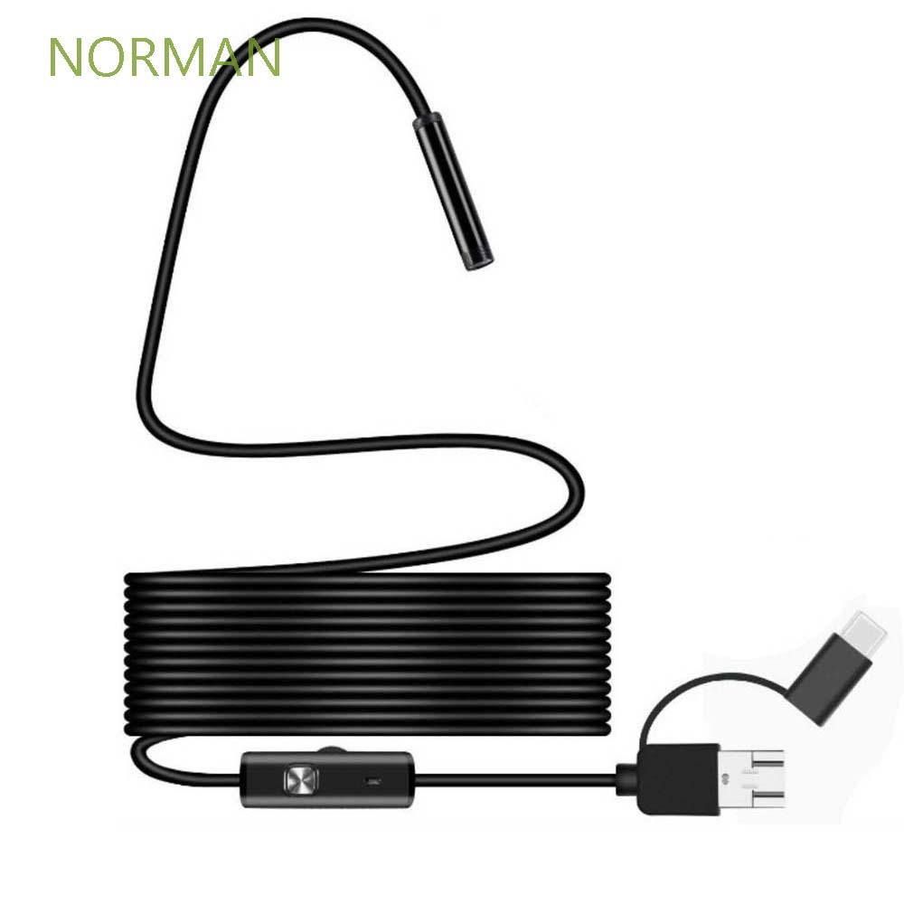 Camera Nội Soi Mini Dây Cáp Mềm 1-5m 5.5mm / 7mm Chống Nước Kết Nối Usb Android / Pc Notebook