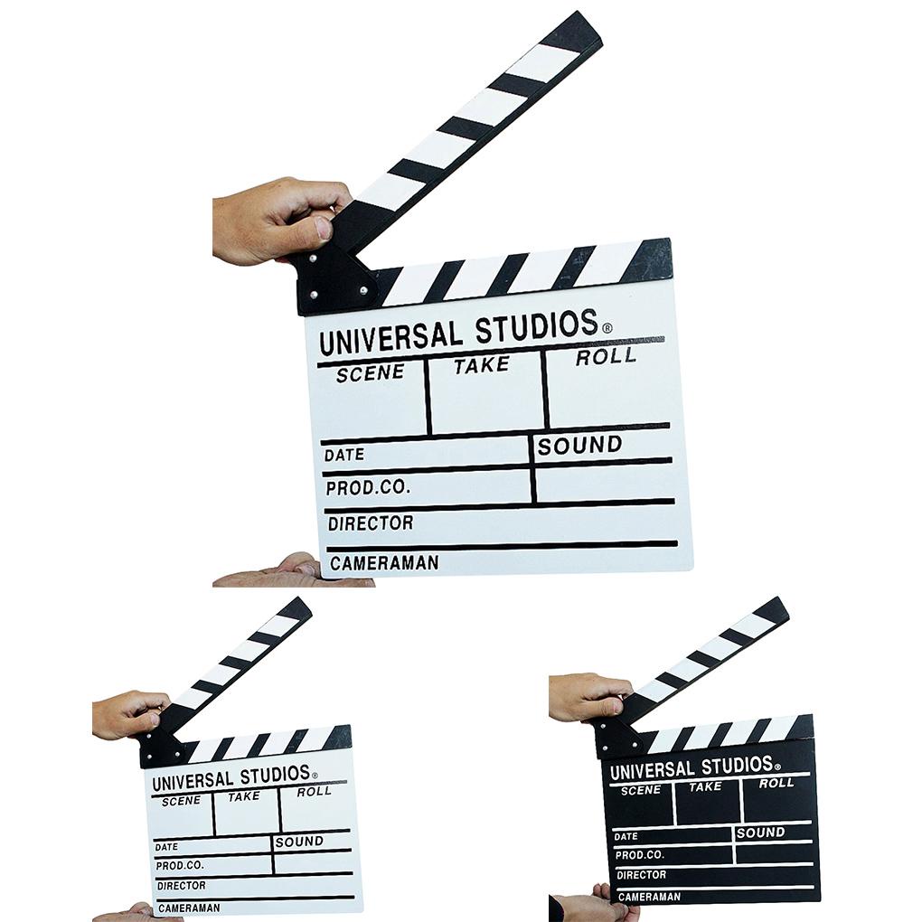Clapboard Đạo Cụ Quay Phim Bằng Gỗ