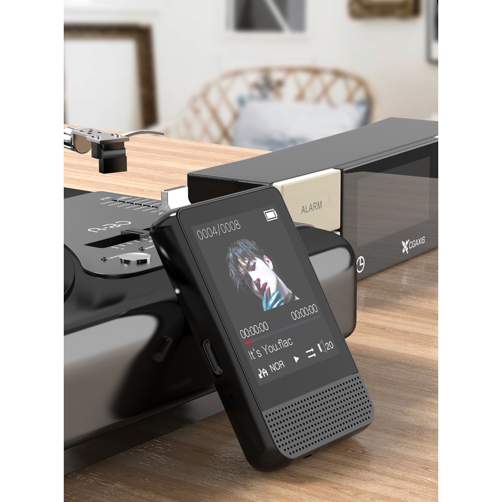 Máy Nghe Nhạc Kim Loại Mini FAAEAL RUIZU M16 Bluetooth MP3 MP4 Cảm Ứng Thông Minh 16 / 32GB HiFi Có Loa