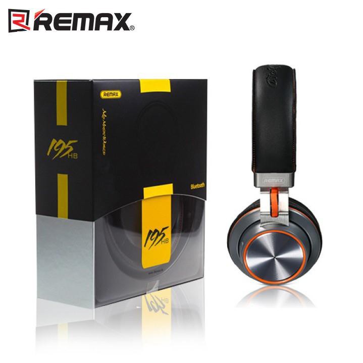 [Mã 267ELSALE hoàn 7% đơn 300K] Tai nghe Bluetooth chụp tai Remax RB-195HB