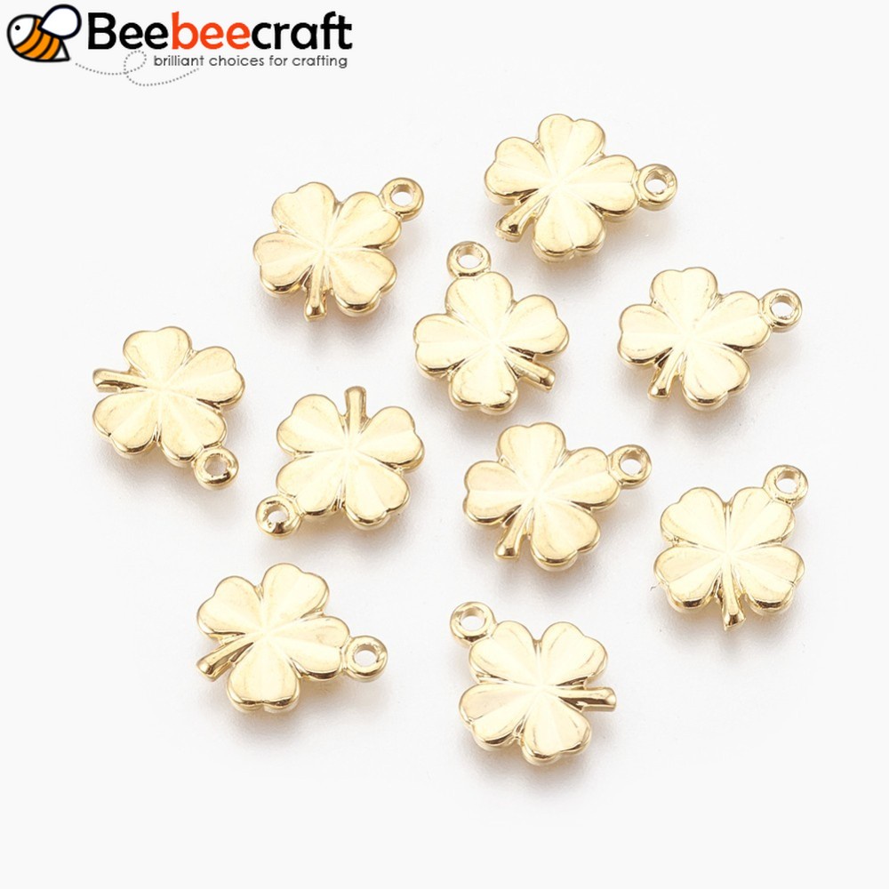 Set 2~20 Mặt Dây Chuyền Hình Mặt Trăng Mạ Vàng 18K