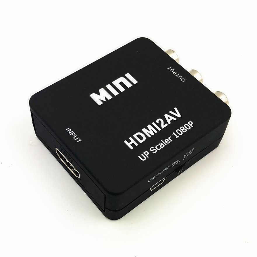 (2020) Giắc Chuyển Đổi Từ 1080p Hdmi Mini Vga Sang Rca Av Với Giắc 3.5mm