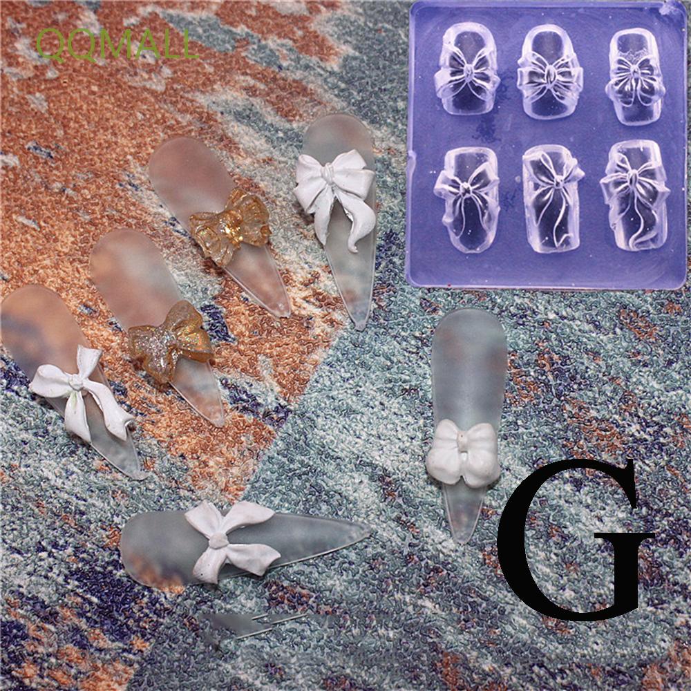 Khuôn Trang Trí Móng Tay 3d Bằng Silicone Trong Suốt