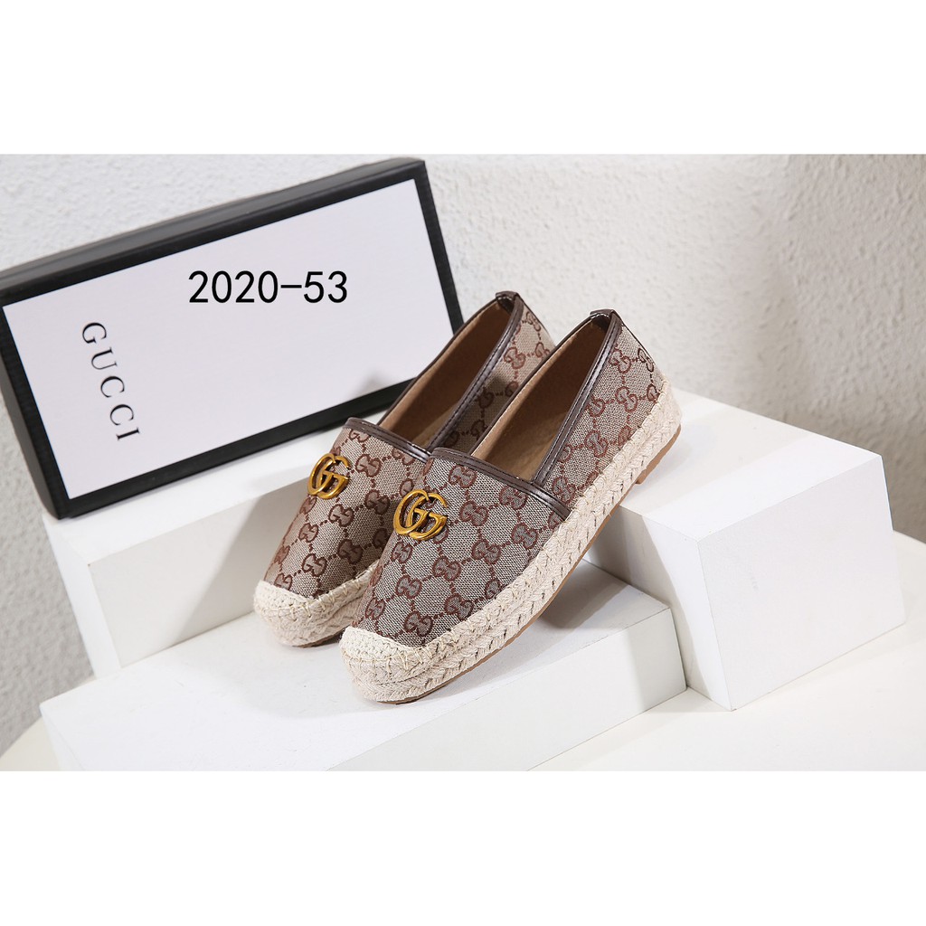 Giày Thể Thao Gucci Vải Canvas Thời Trang 2020-53 55