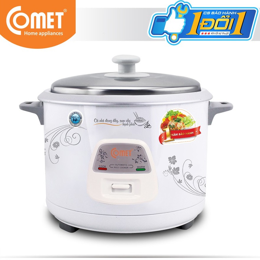 Nồi cơm điện Comet CM8036 nắp rời 1.8L