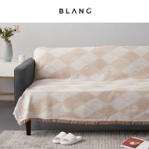 Chăn Sofa Chăn Phủ Giường Cassa BLANC'