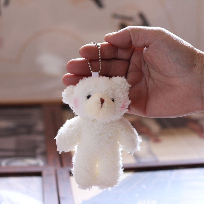 Móc khóa gấu TEDDY  [Phụ kiện trang trí túi] - Thú bông, PK001