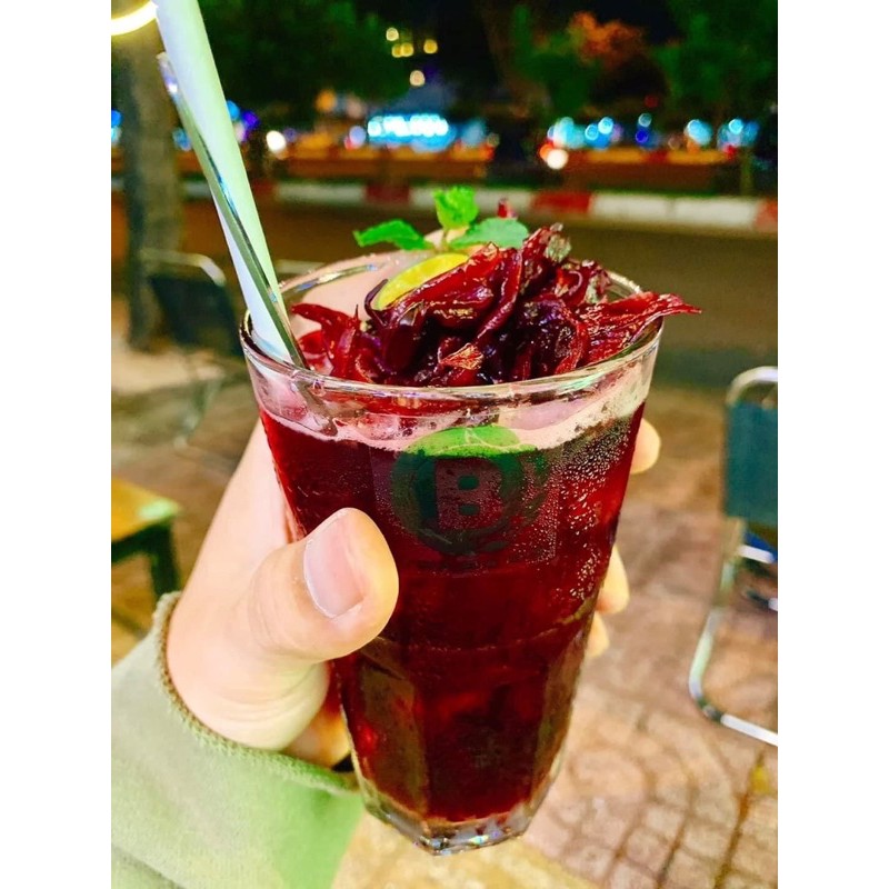 [Hủ 1kg2] Siro Atiso đỏ kèm đài hoa giòn giòn cực đã | BigBuy360 - bigbuy360.vn