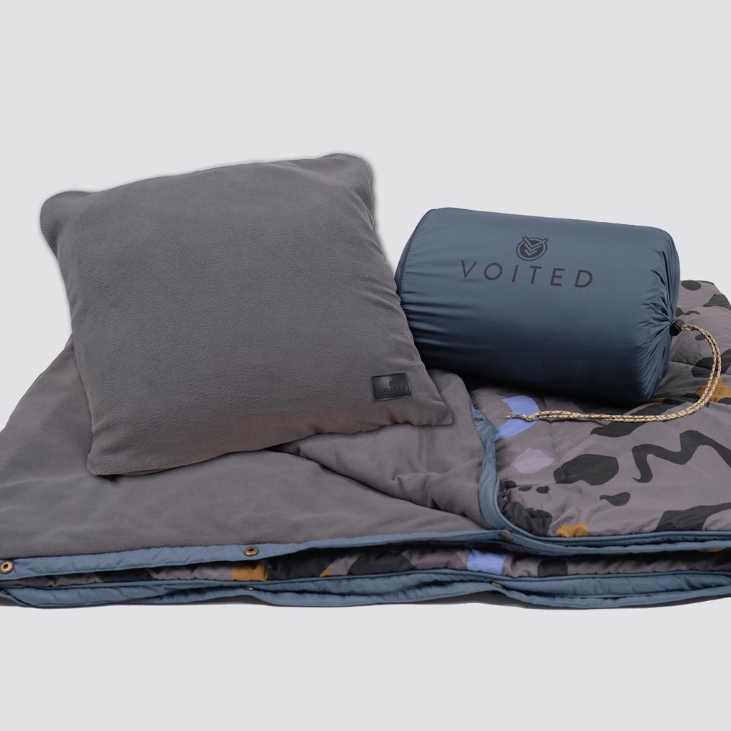 Chăn Camping Voited Fleece