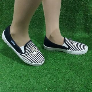 GIÀY  VẢI SỌC MỎ NEO  ASIA NỮ SIÊU BỀN