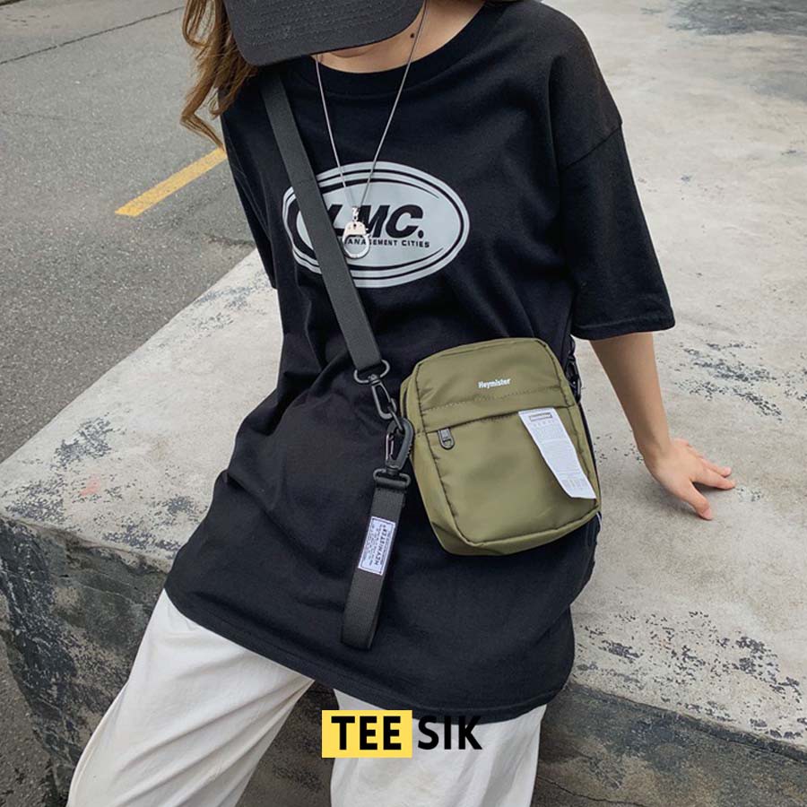 Túi đeo chéo Nam & Nữ TEE SIK nhỏ gọn phong cách Unisex chất liệu vải Canvas chống nước nhiều ngăn TS12 | BigBuy360 - bigbuy360.vn