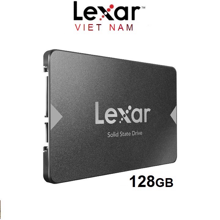 Ổ cứng SSD 128GB / 240GB / 256GB Lexar NS100 Lite 2.5” SATA III (6Gb/s) hỗ trợ cài sẵn Win 7 Win 10