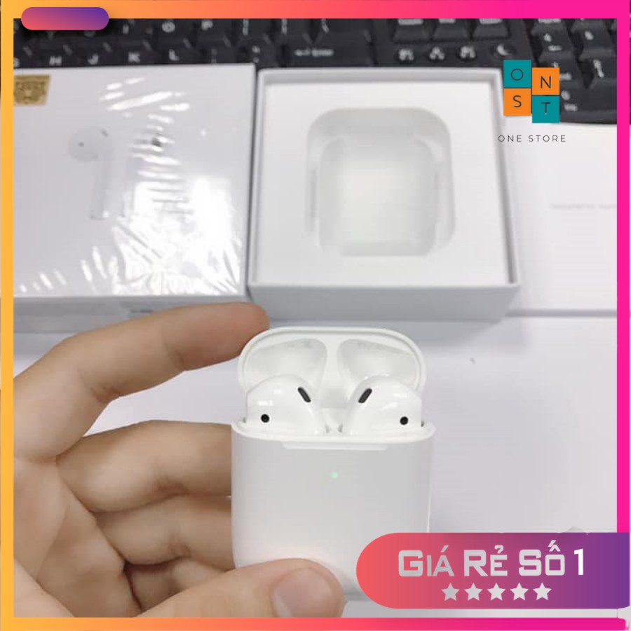 [MUA 1 ĐƯỢC 3] Tai nghe không dây Bluetooth 5.0 Aipods.2-1562M [Pin 4.5h - BH 3 tháng]