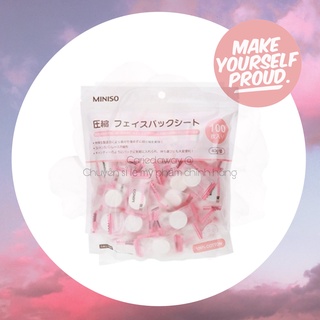 Viên mặt nạ nén Miniso 1viên