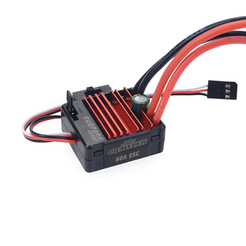 Bộ Phụ Kiện Hệ Thống Nguồn 5 Rãnh 540 11T 13T 16T 20T ESC 60A Cho Xe Hơi Điều Khiển Từ Xa Tỉ Lệ 1 / 10