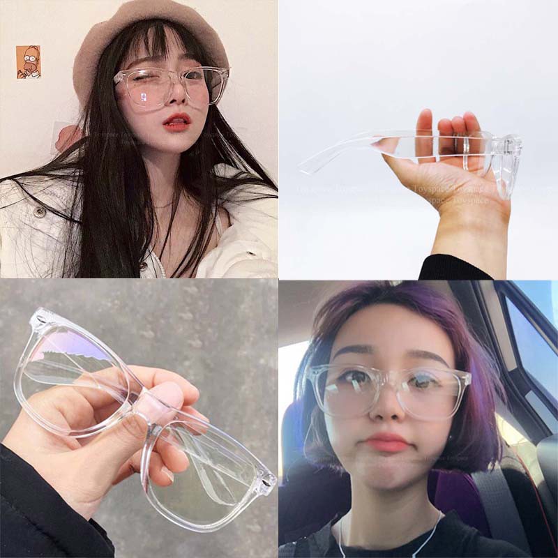 Kính Gọng Nhựa Basic Nam Nữ Dáng Vuông Thời Trang Dễ Phối Đồ Thay Được Mắt Cận Cube