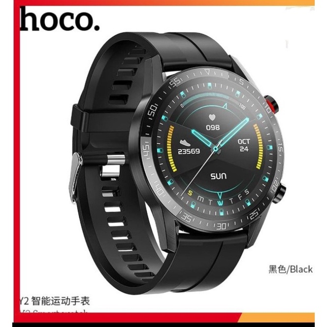 Đồng Hồ Thông Minh Cảm Ứng Đa Chức Năng Hoco Y2 - Hàng Chính Hãng - Bảo Hành 12 Tháng