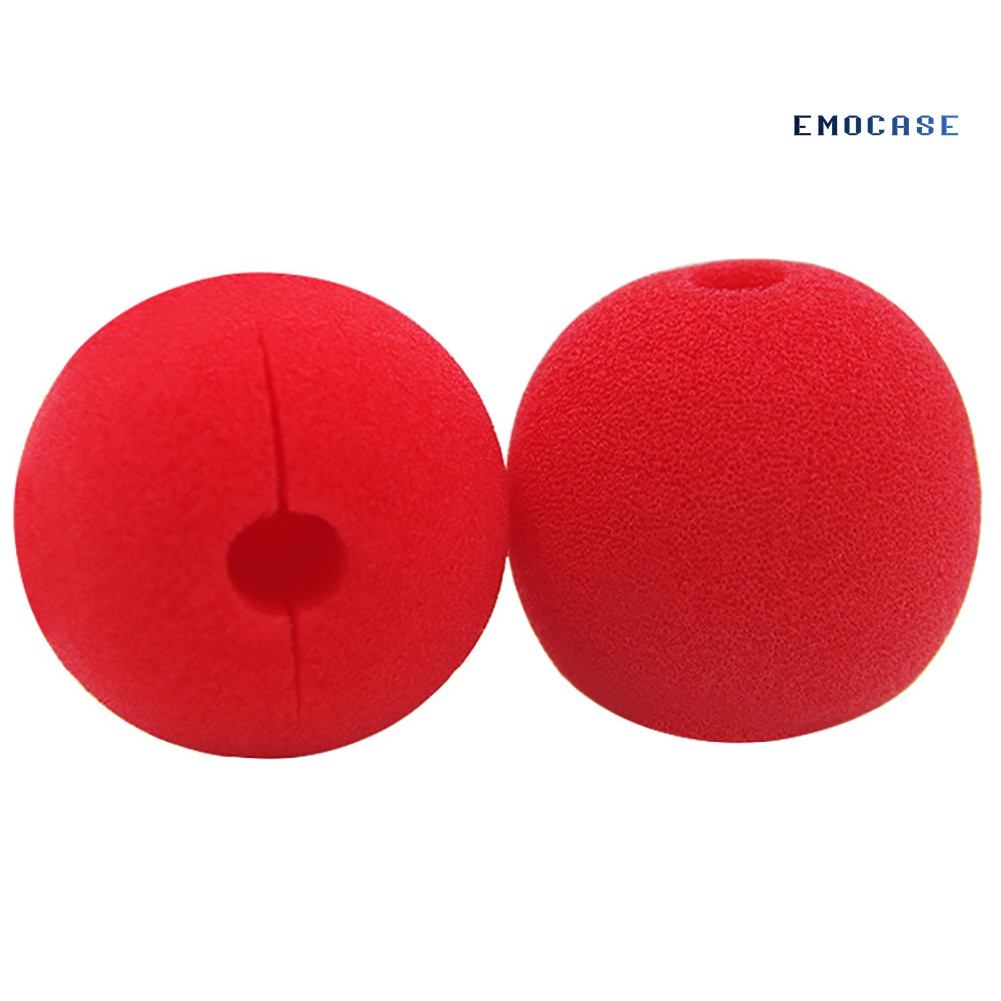 Set 5 / 10 / 25 Mũi Chú Hề Bằng Xốp Dùng Hóa Trang Halloween / Giáng Sinh