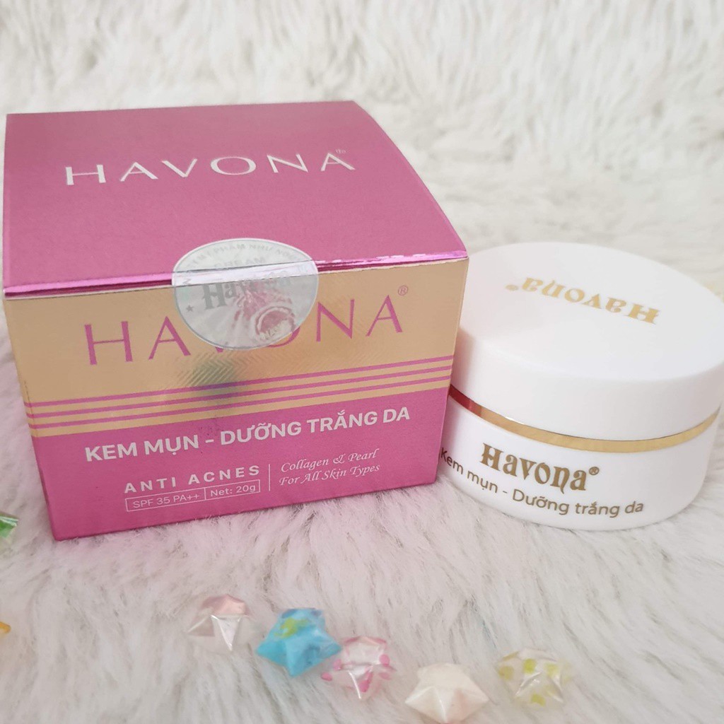 KEM NGỪA MỤN NGỪA THÂM MỜ SẸO HAVONA ANTI ACNES