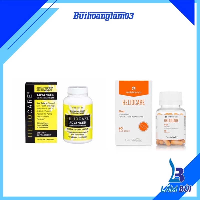 [60v-120v]Viên chống nắng Heliocare