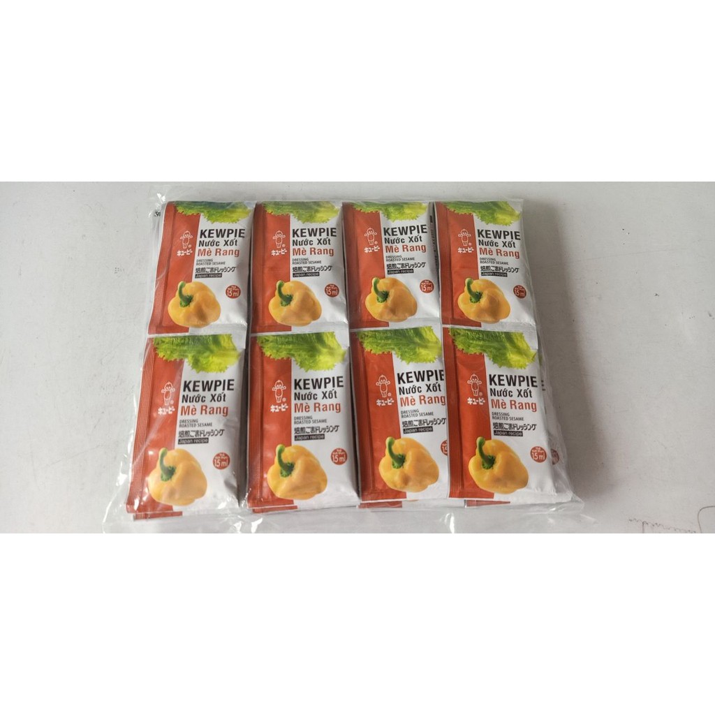 [40 gói x 15ml] Nước xốt mè rang [VN] KEWPIE Dressing Roasted Sesame (hty-hk5) | BigBuy360 - bigbuy360.vn