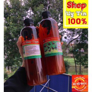 Chai om bóp cho chiến kê đỏ khỏe