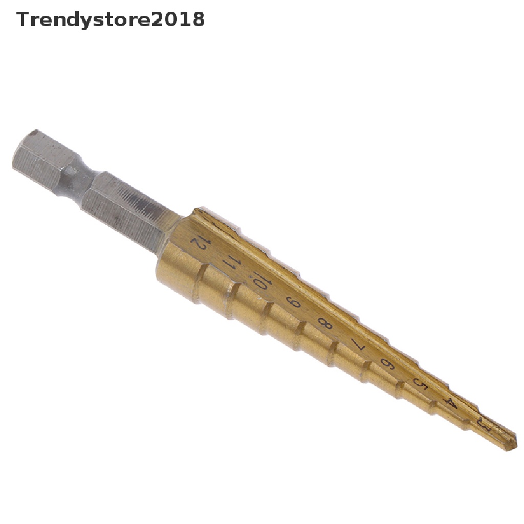 Mũi khoan hình lục giác phủ kim loại cỡ 3-12mm cao cấp tiện dụng