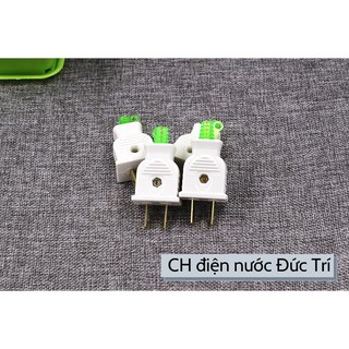 Phích cắm điện hai chấu dẹp 220V
