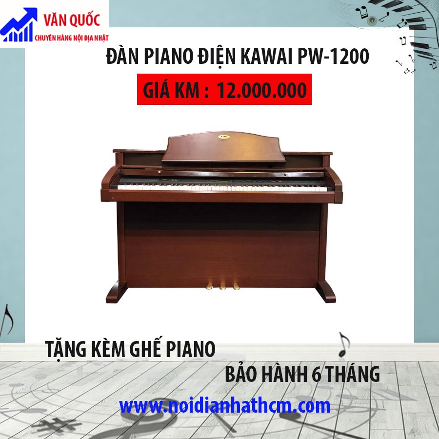 ĐÀN PIANO ĐIỆN KAWAI PW 1200 hàng nội địa Nhật