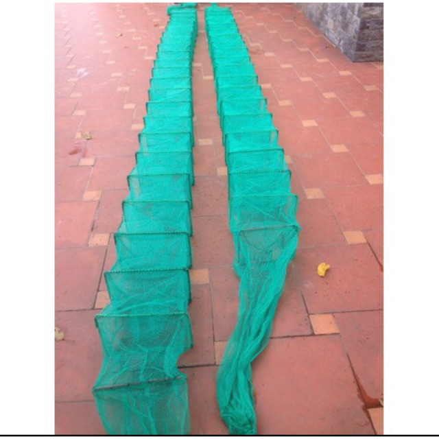 Lồng bát quái bắt cá tôm 24 khung sắt dài 7m