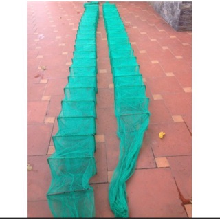 Lồng bát quái bắt cá tôm 24 khung sắt dài 7m