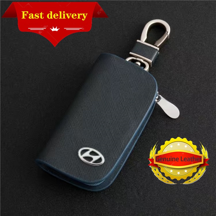 Bao Da Đựng Chìa Khóa Thông Minh Cho Xe Hyundai i20 i30 ix35 Creta Elantra Accent