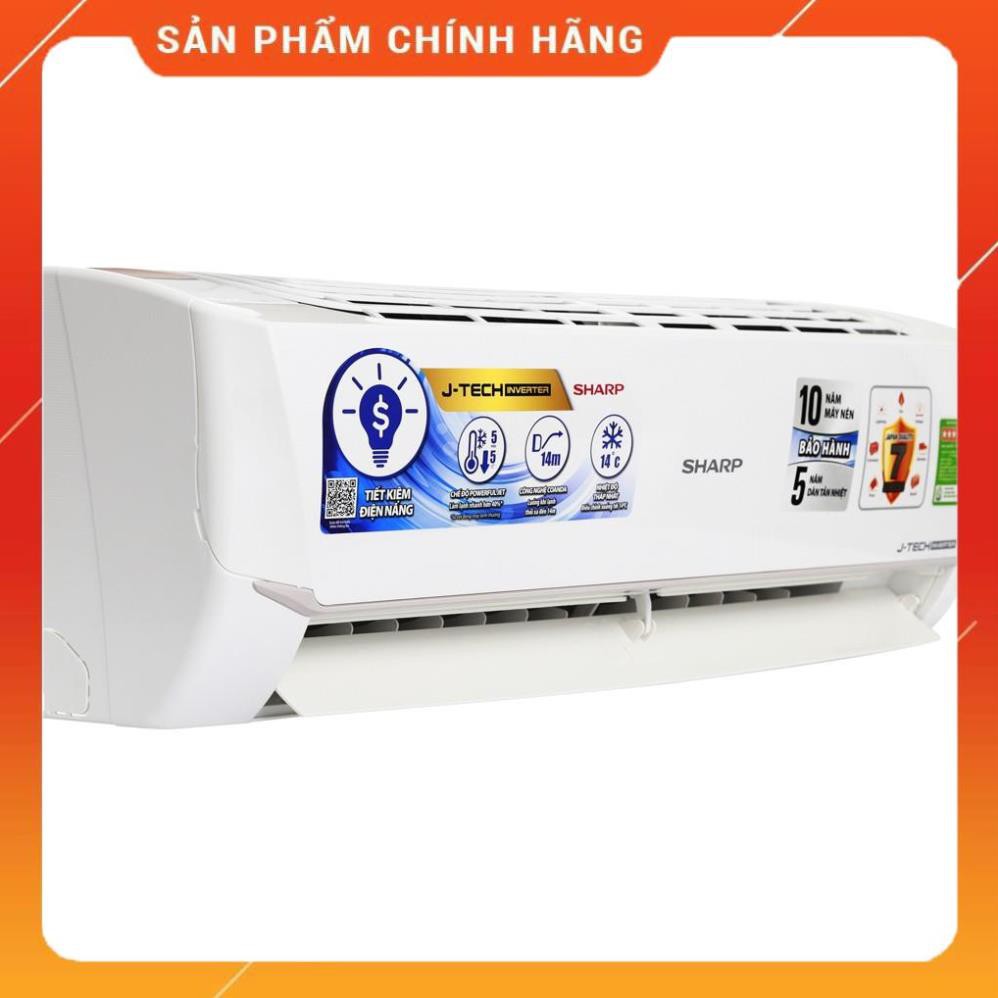 X9VEW - MIỄN PHÍ CÔNG LẮP ĐẶT-  Máy lạnh Sharp Inverter 1 HP AH-X9VEW