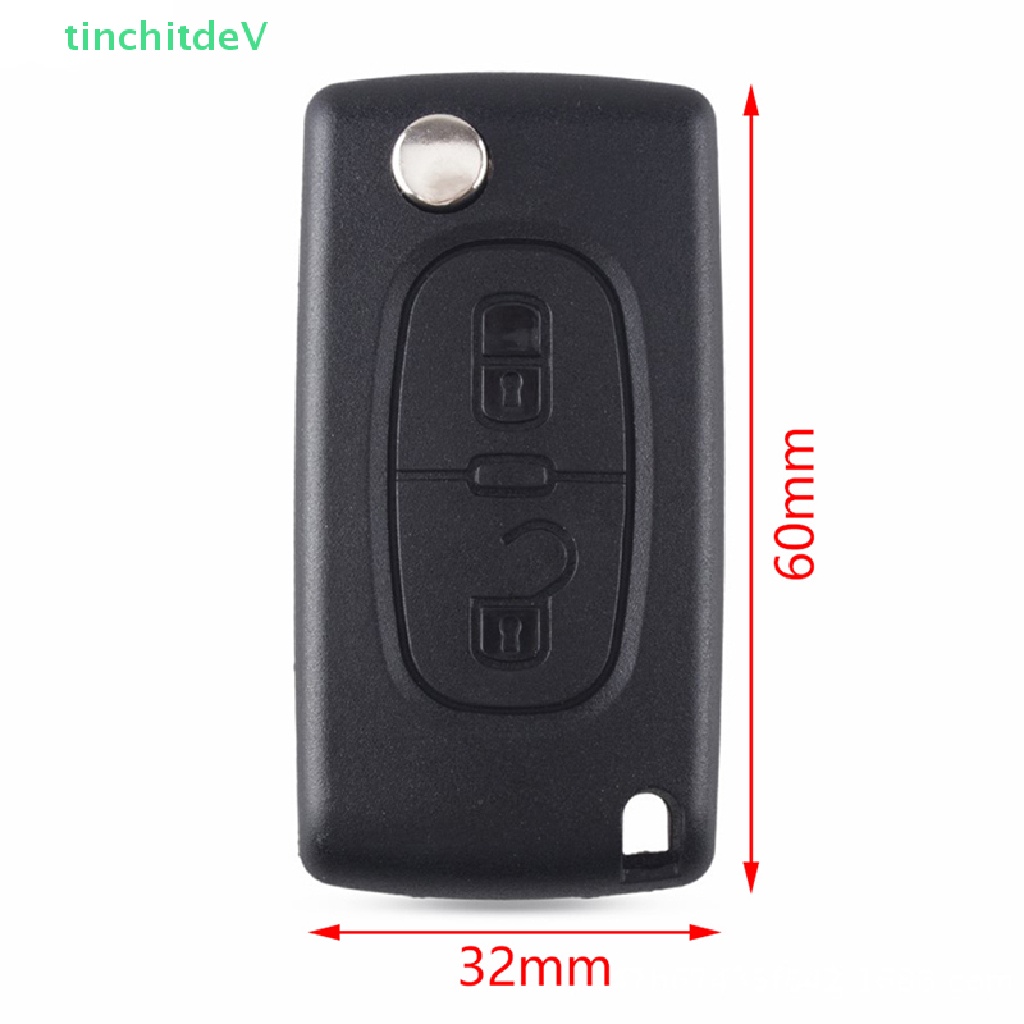 Vỏ Bảo Vệ Chìa Khóa Điều Khiển Từ Xa Cho Peugeot Citroen C2 C3 C4 C5 C6