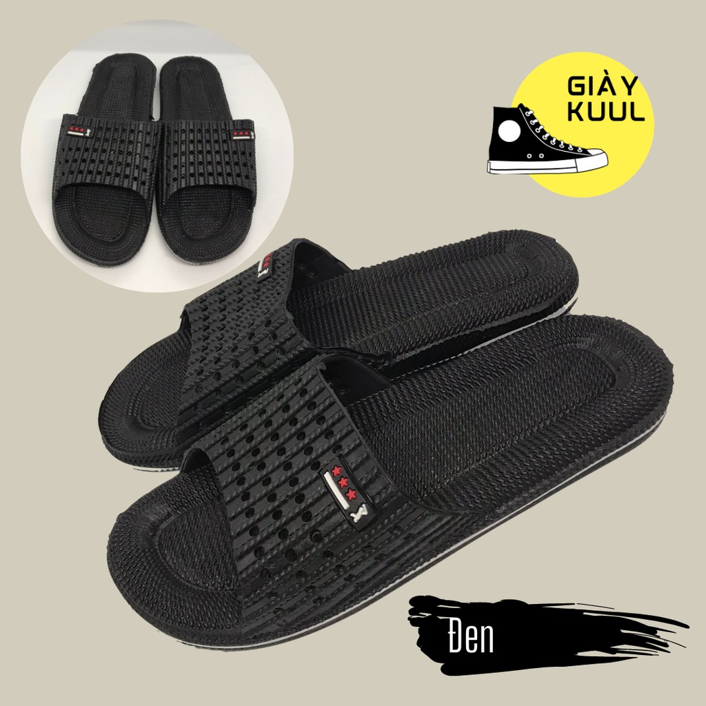 Dép nhựa đúc siêu bền đi trong nhà, văn phòng, nhà tắm, chống trơn trượt size 36-43 618