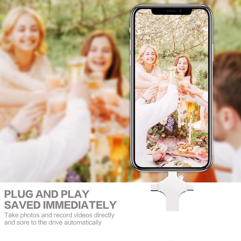 Usb 4 Trong 1 Otg 512gb Cho Iphone | BigBuy360 - bigbuy360.vn