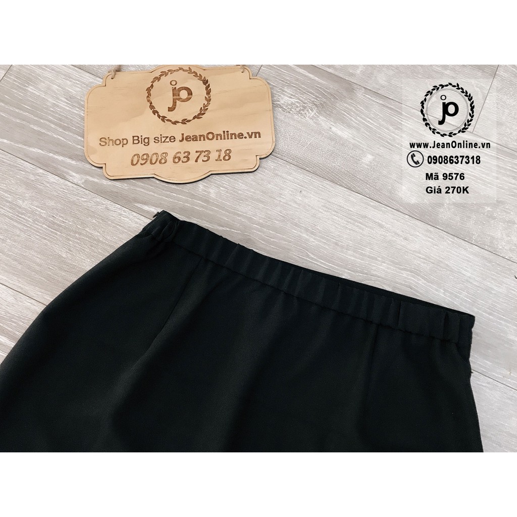 Chân Váy Dài Vạt Chéo Nút (MS 9576) Chân váy dài, thời trang công sở bigsize | BigBuy360 - bigbuy360.vn