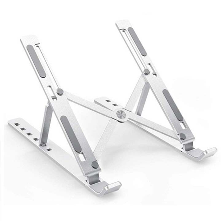 Giá đỡ laptop stand nhôm hỗ trợ tản nhiệt có thể gấp gọn chỉnh độ cao để laptop ipad macbook surface N3 D103 Vu Studio