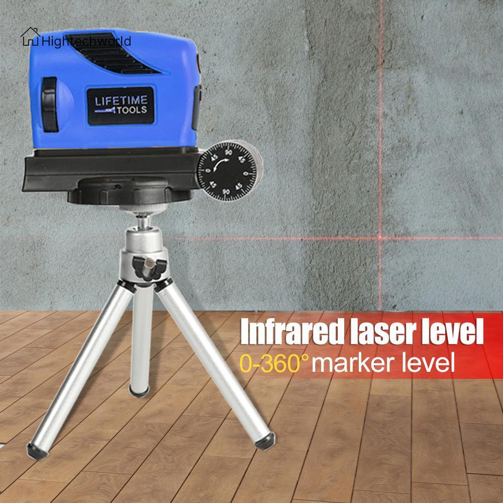 Hightechworld Hot Sale 3D Rechargeable Laser Level 4 In 1 Infrared Laser Level Hand Tool Laser Tool Cross Line Laser