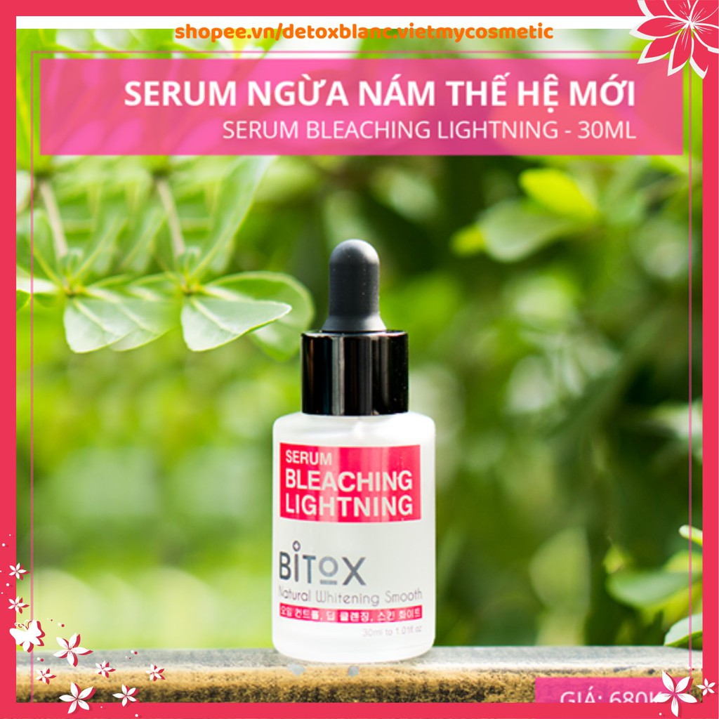 Serum xóa mờ nám tàn nhang Bitox 30ml